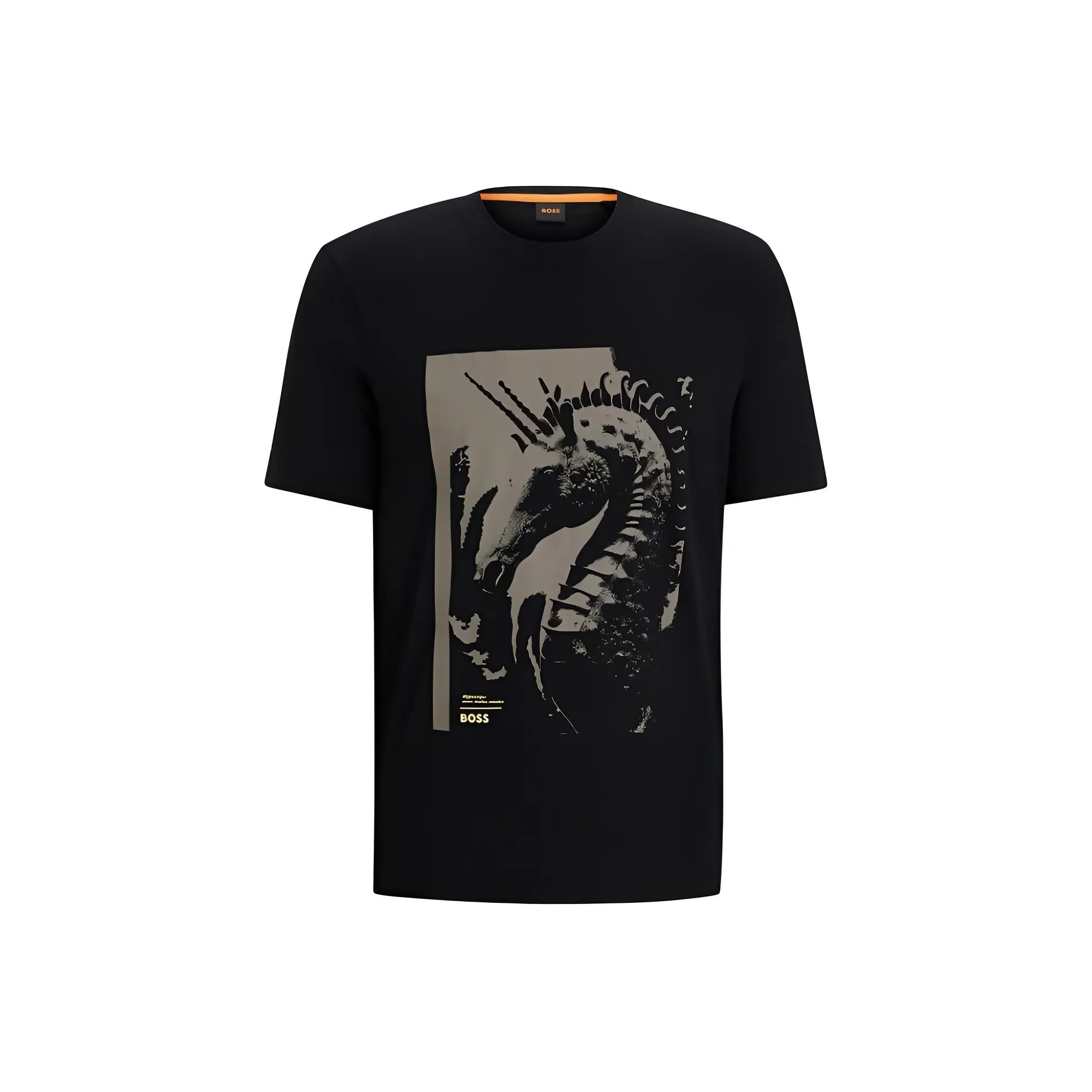 Abercrombie & Fitch heavy weight t-shirt in peach