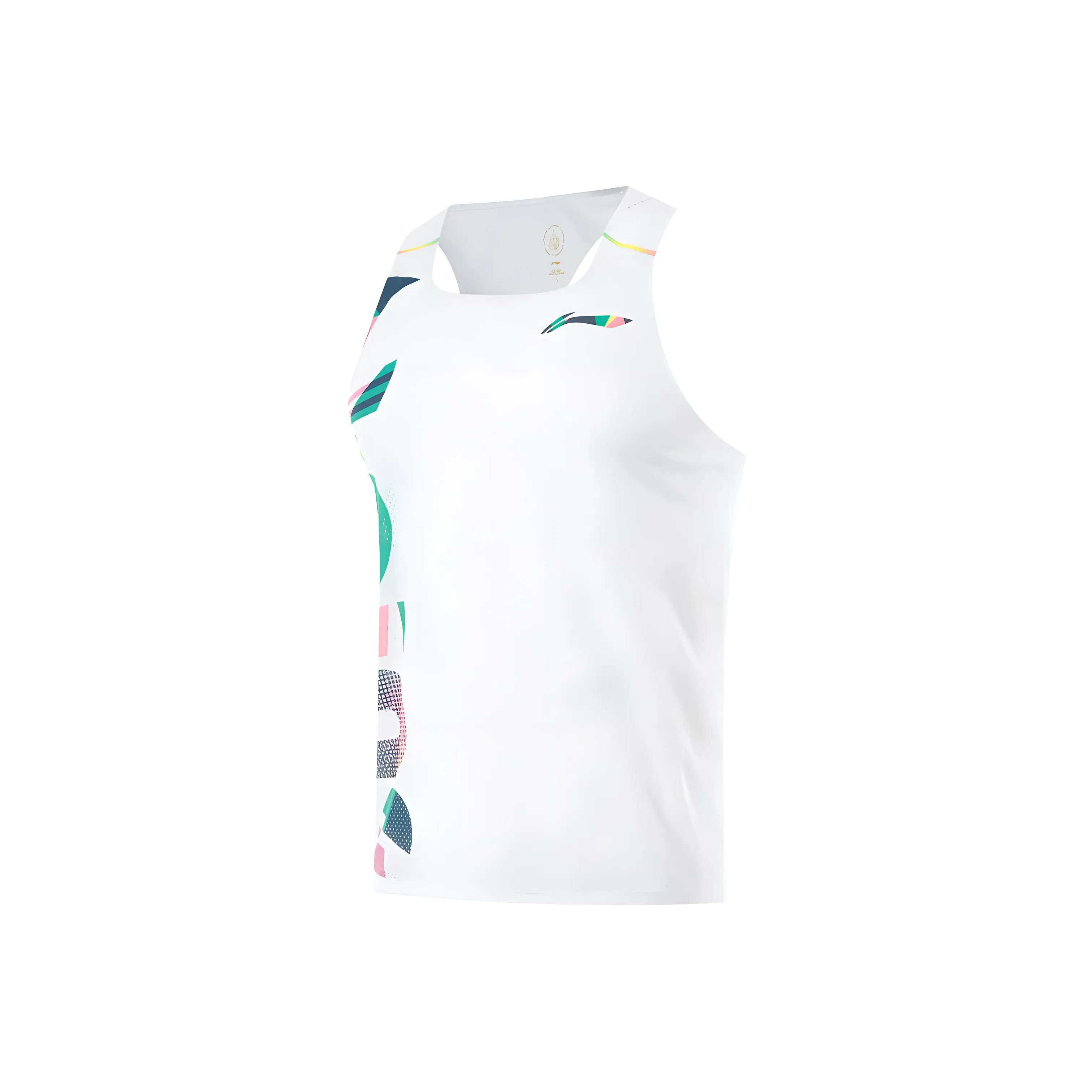 Подкладка для бега майка мужская стандартная белая