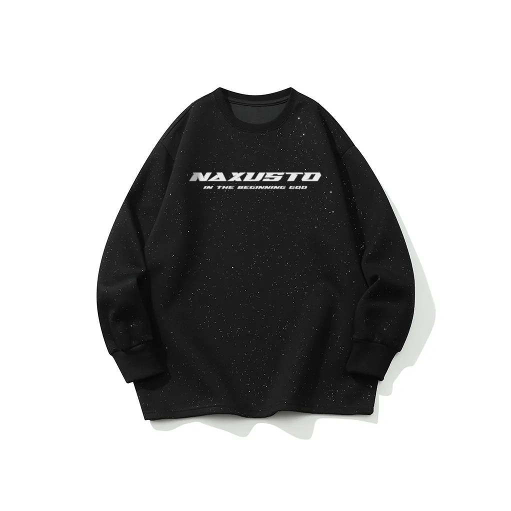 NAXUSTO Sweatshirt Unisex Black