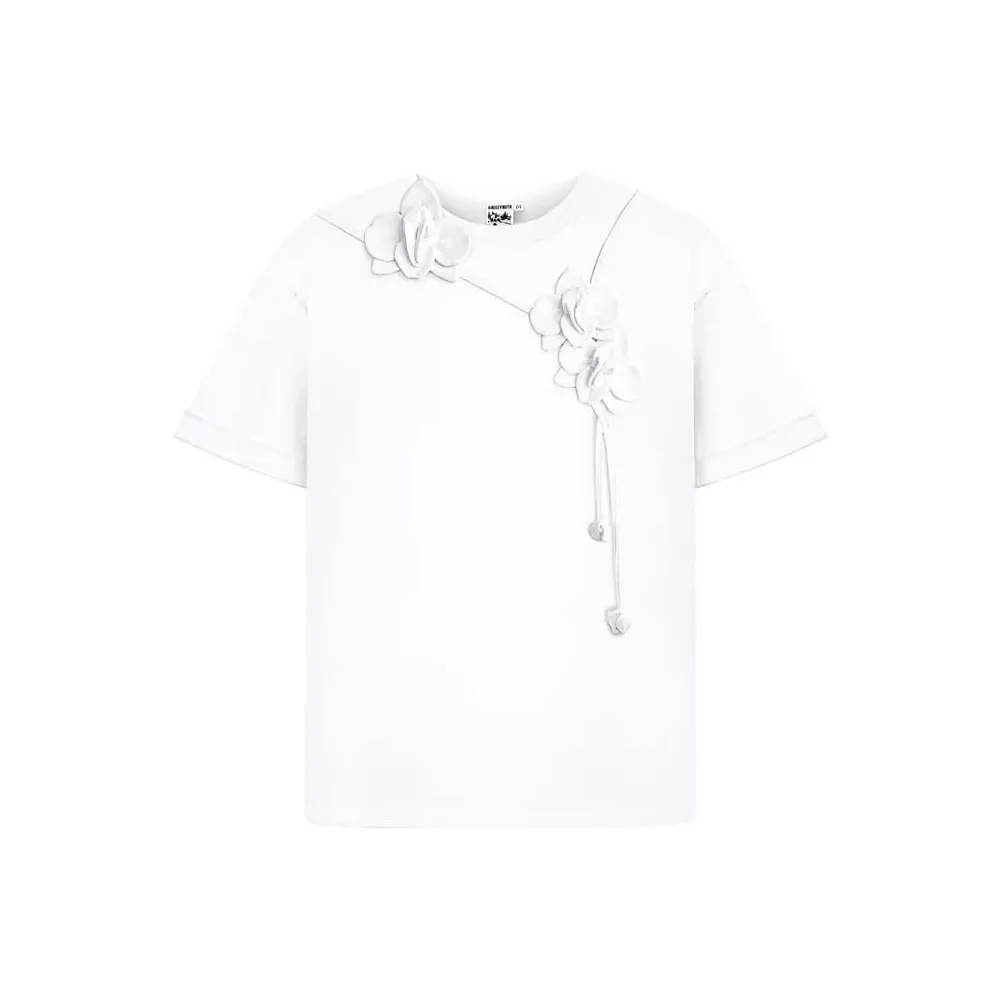 VALLEYOUTH T-Shirt Унисекс Синий Белый