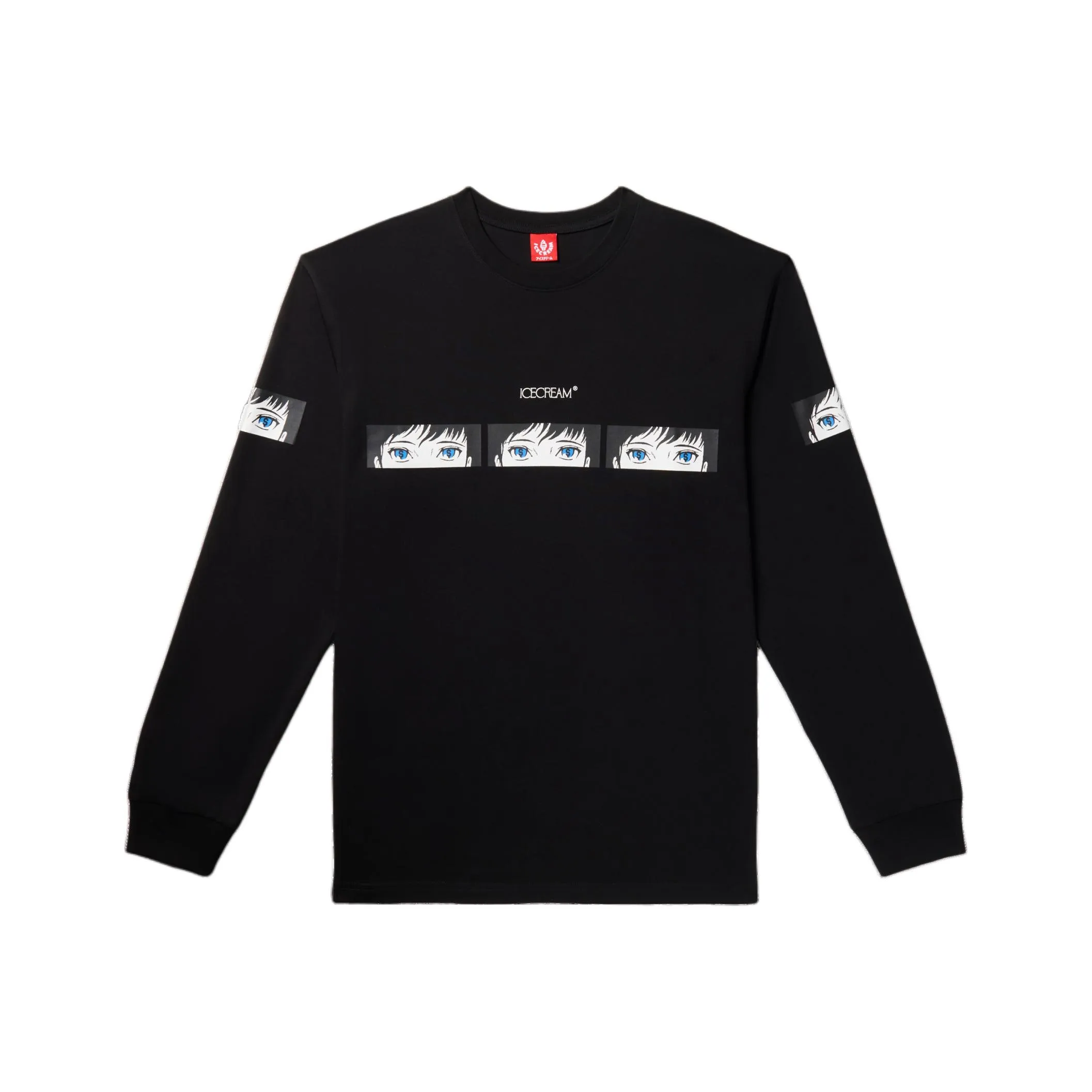 ICECREAM SS24 Летняя коллекция Трикотаж Унисекс Черный
