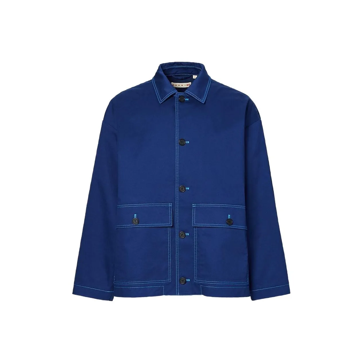 UNIQLO x MARNI UNIQLO MARNI Co Брендированные Куртки и Пальто Унисекс Синий