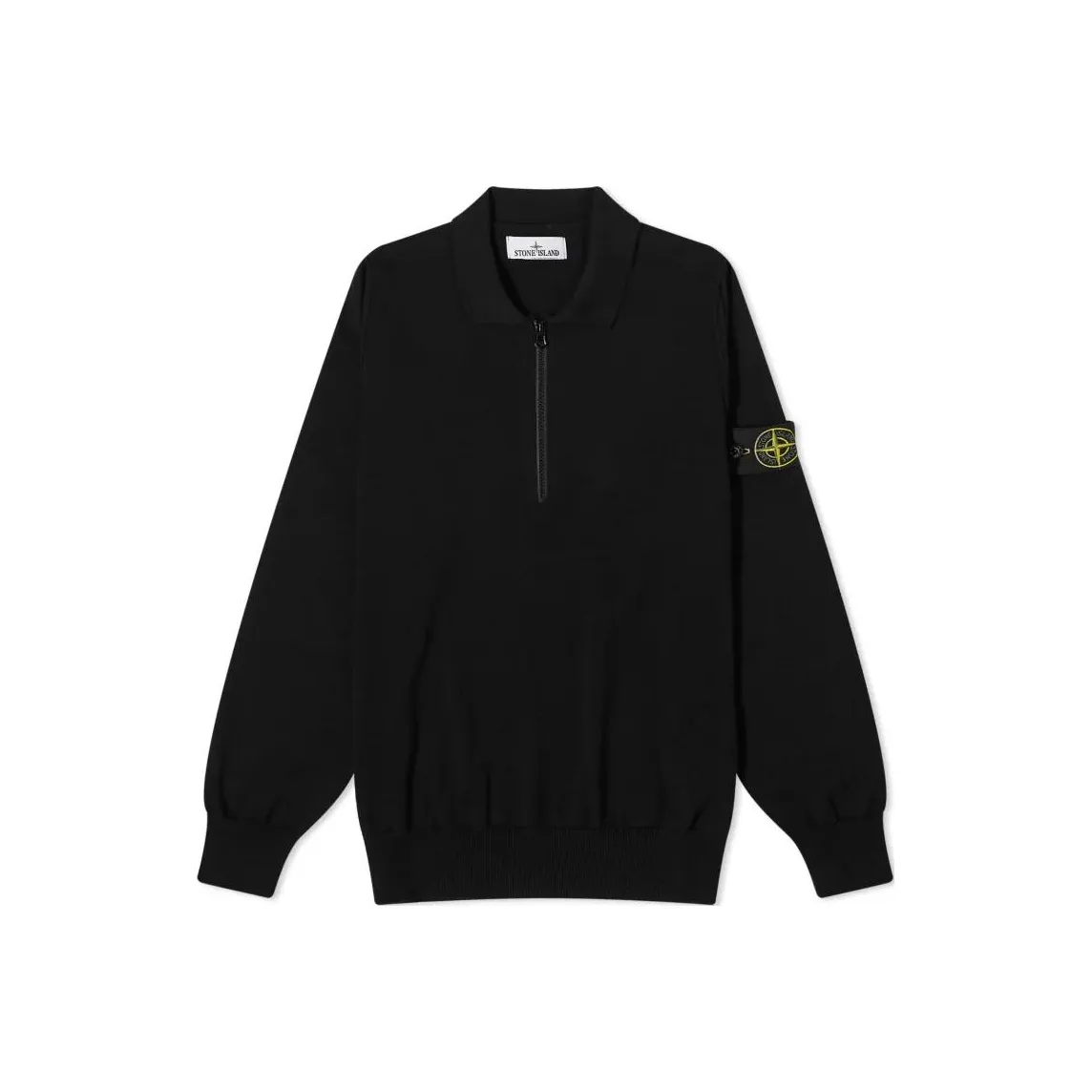 STONE ISLAND Поло Мужское Черное