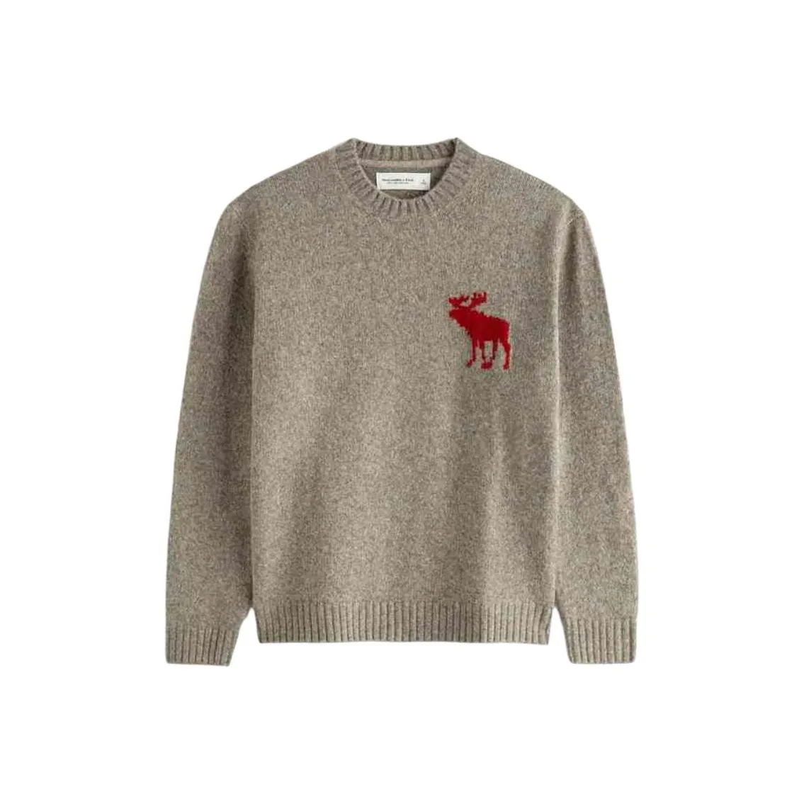 Abercrombie＆Fitch Knitwear Unisex Gray Coffee