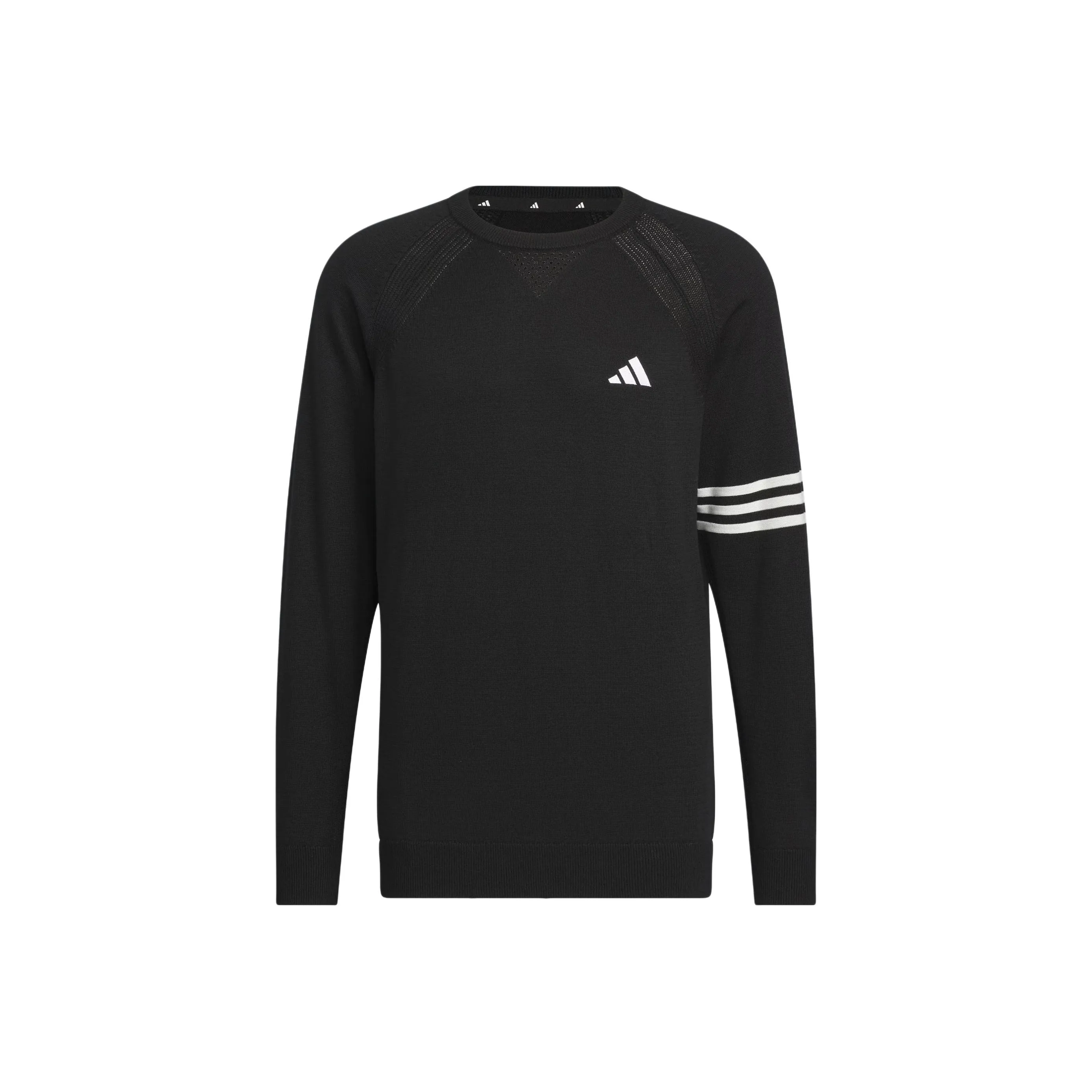 Adidas Long Sleeve Пуловер Свитер Мужской Черный