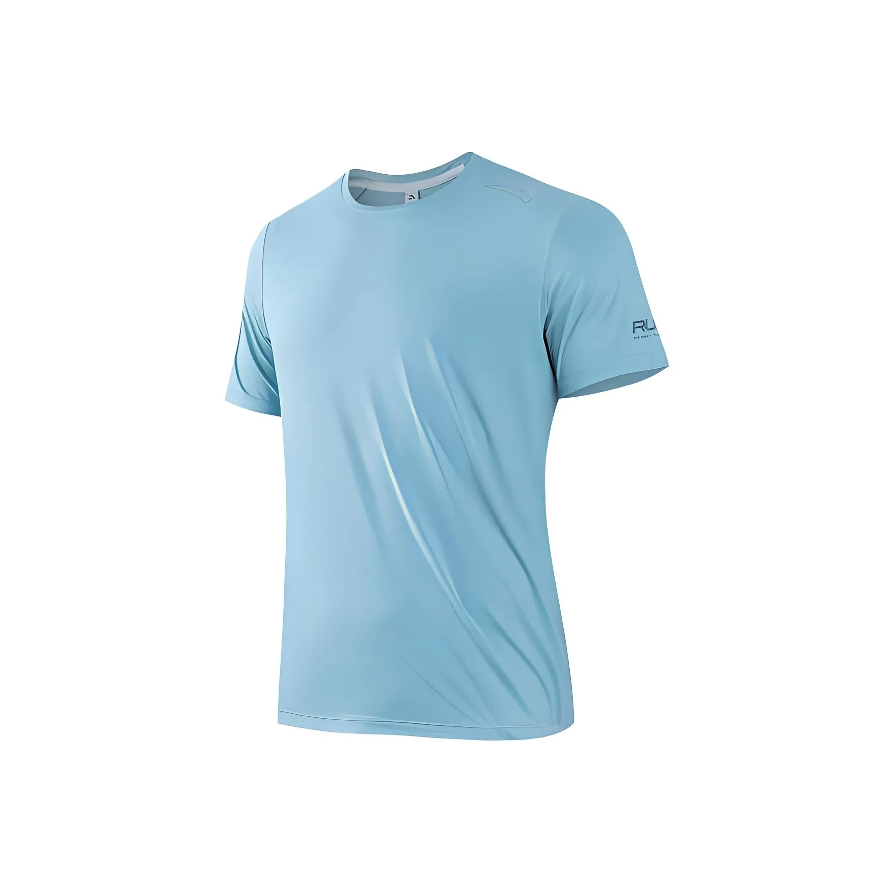 Anta Running Collection T Shirt Men's Sky Smoke Blue