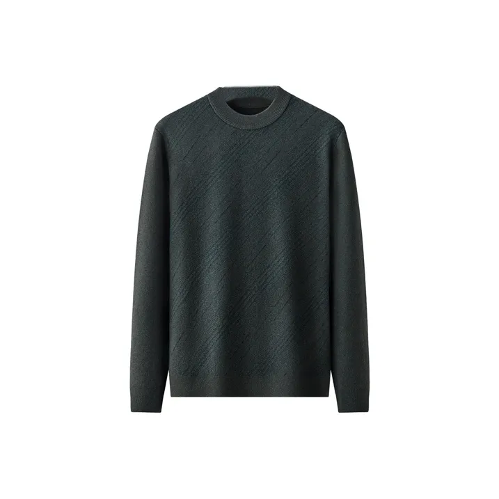 Red Bean Dad Style Thick Sweater Men's