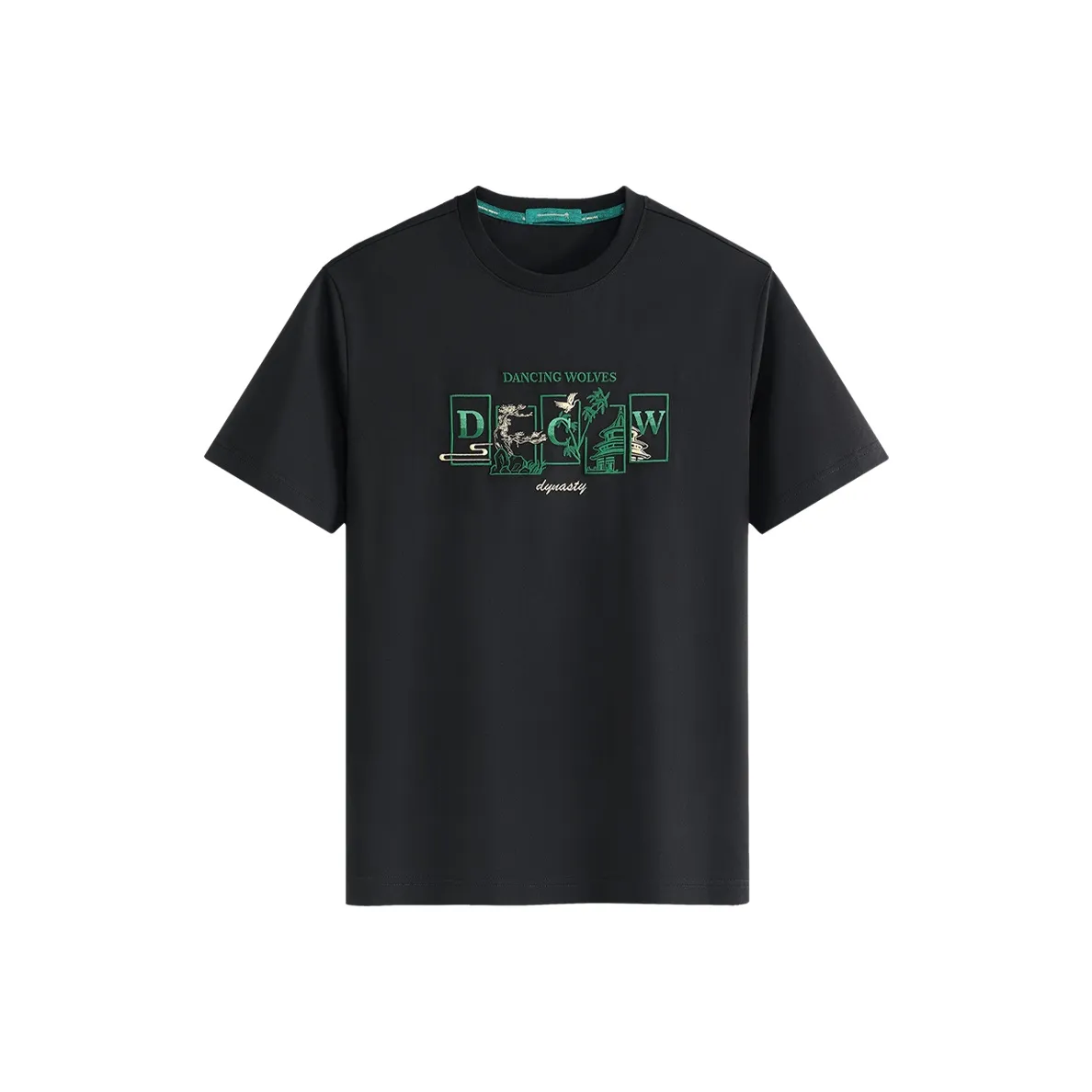 Dance with Wolves T-Shirt Мужской Черный