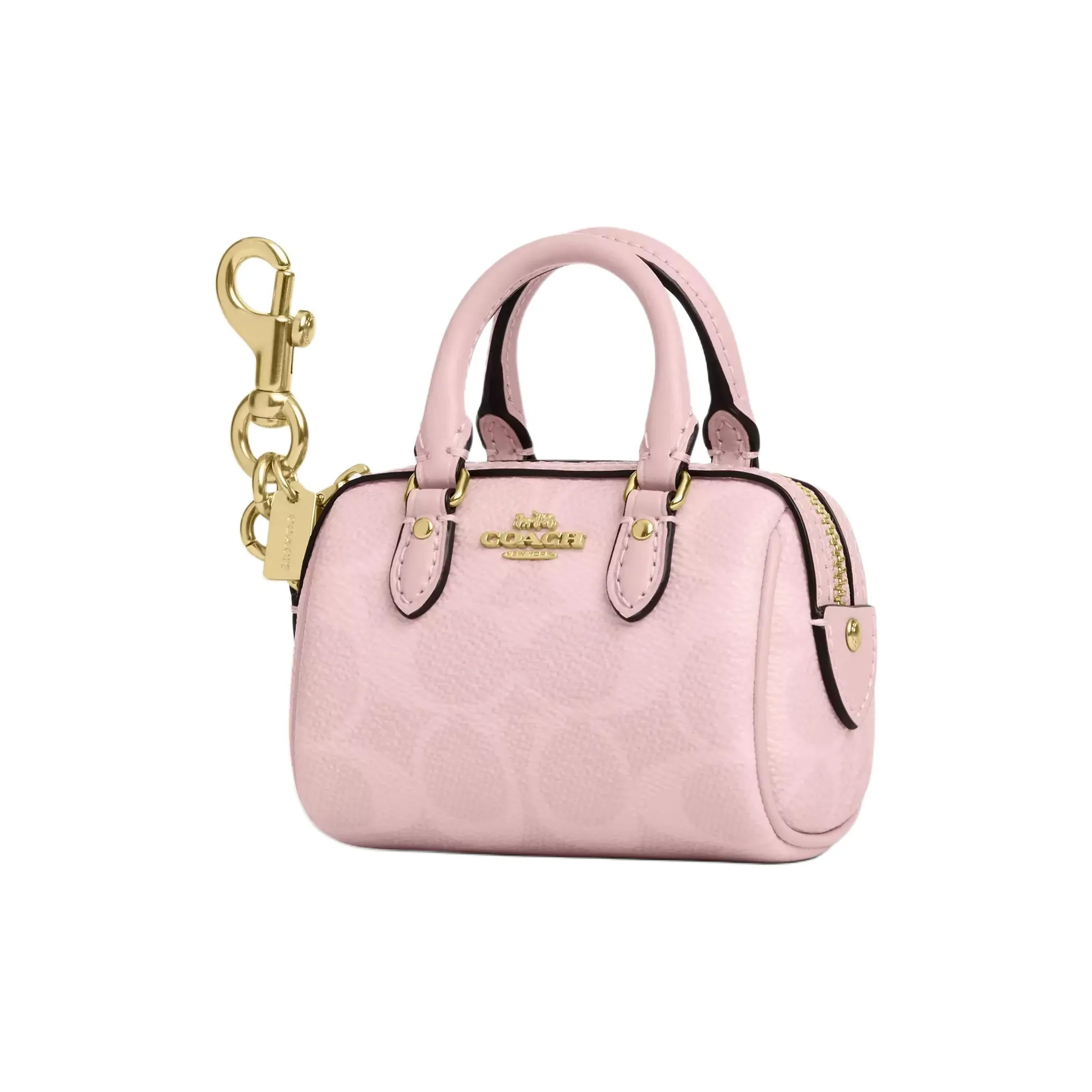 COACH Rowan Кожа Сумка Аксессуар Мини Женский Розовый