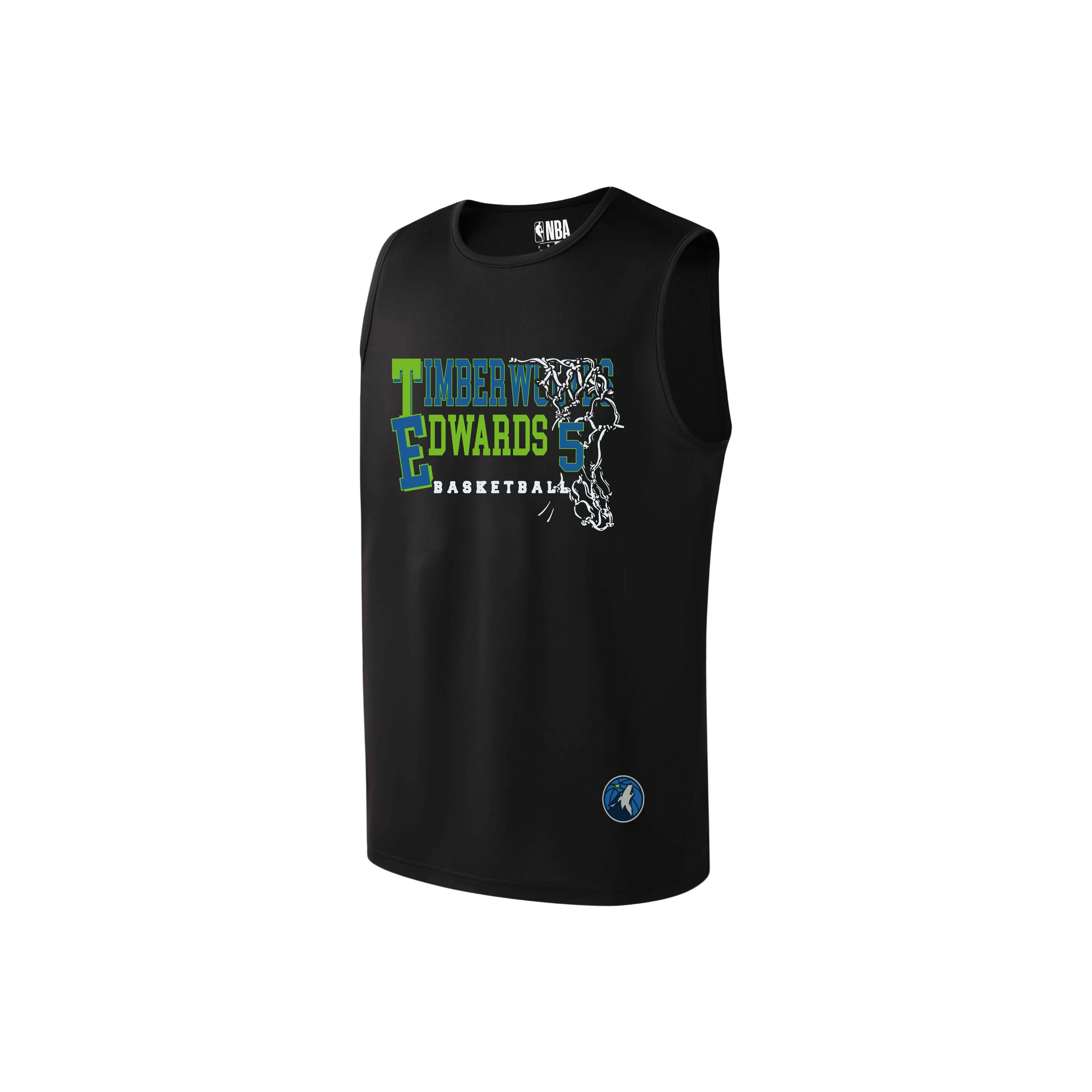 NBA Team Tank Tops Unisex Black