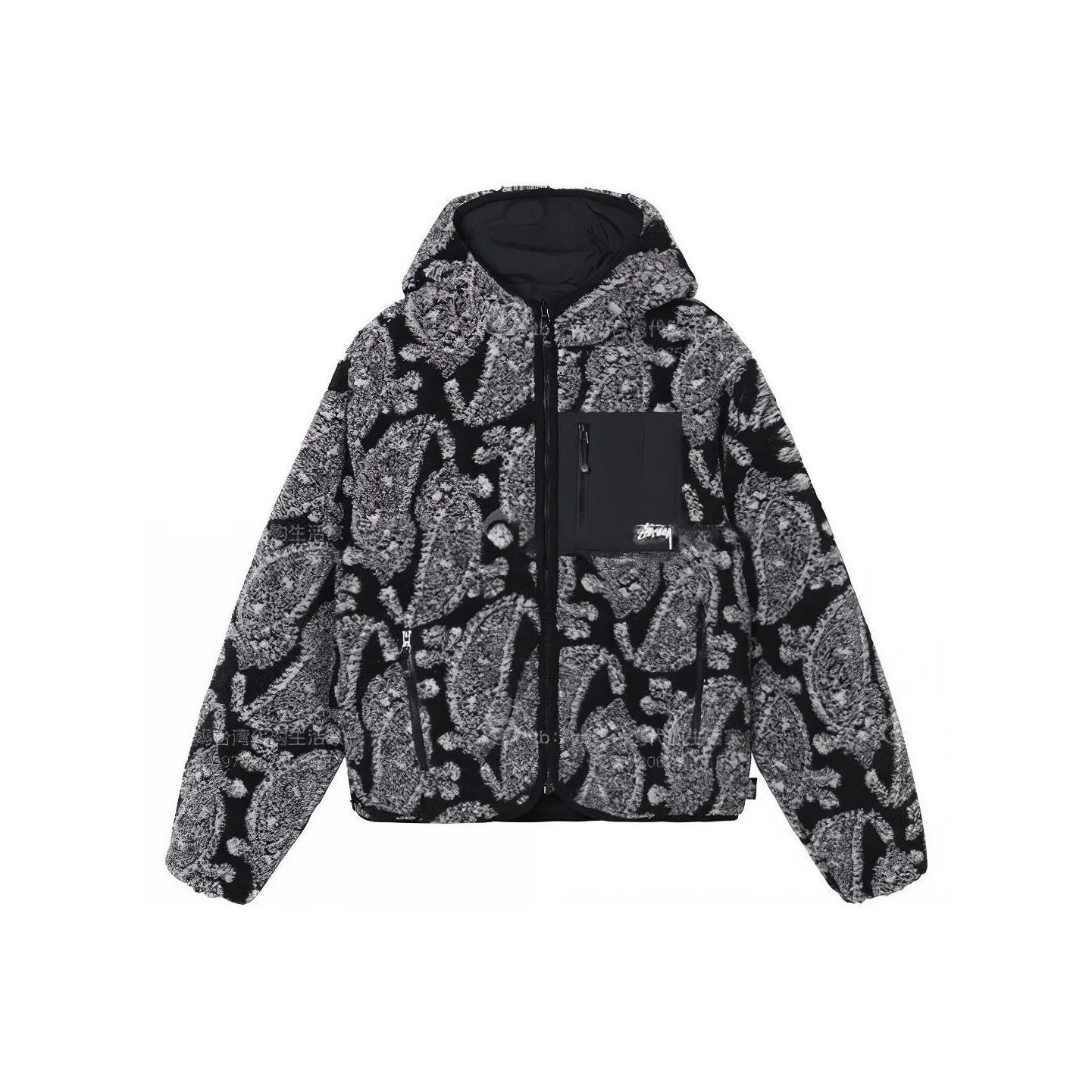 Stussy Jackets Unisex Black