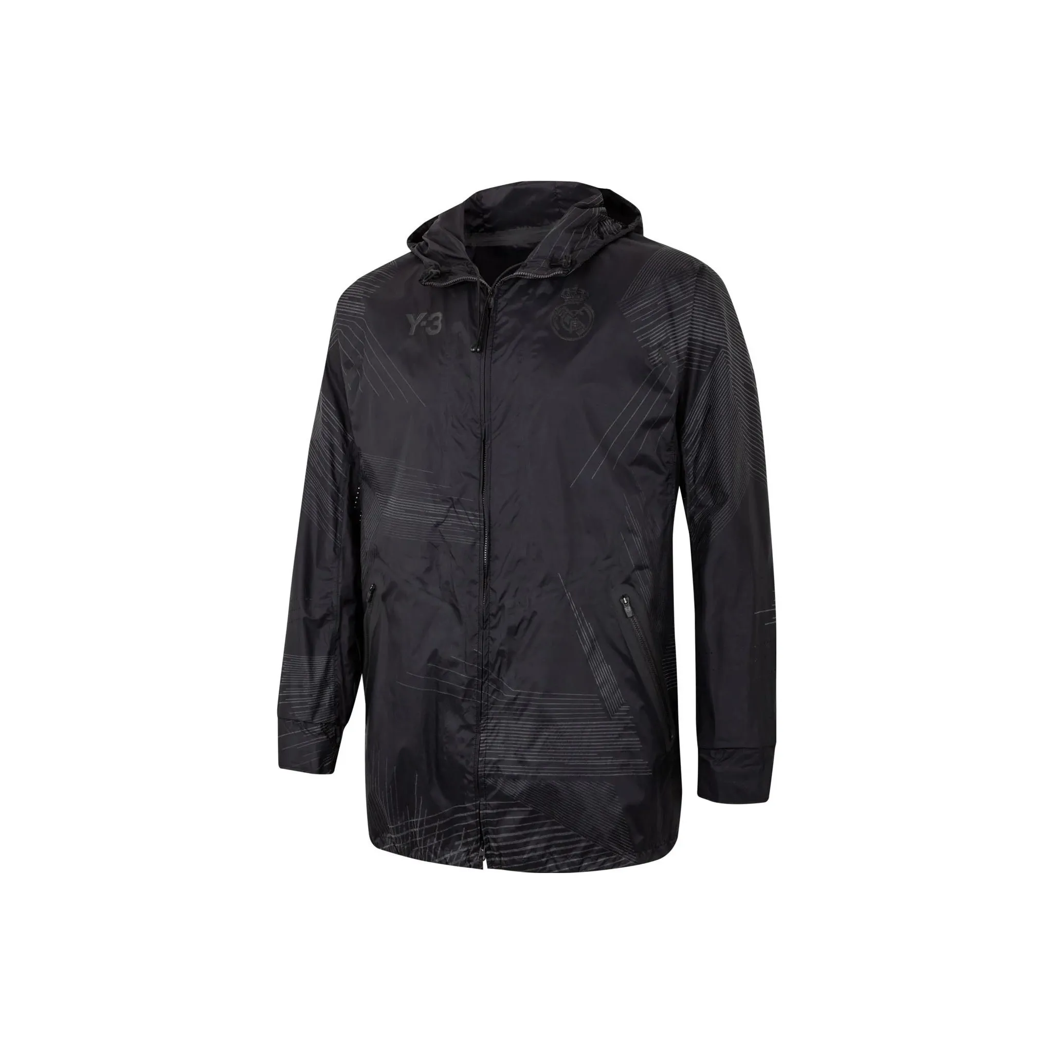Y 3 X Adidas Real Madrid Jackets Men's Black