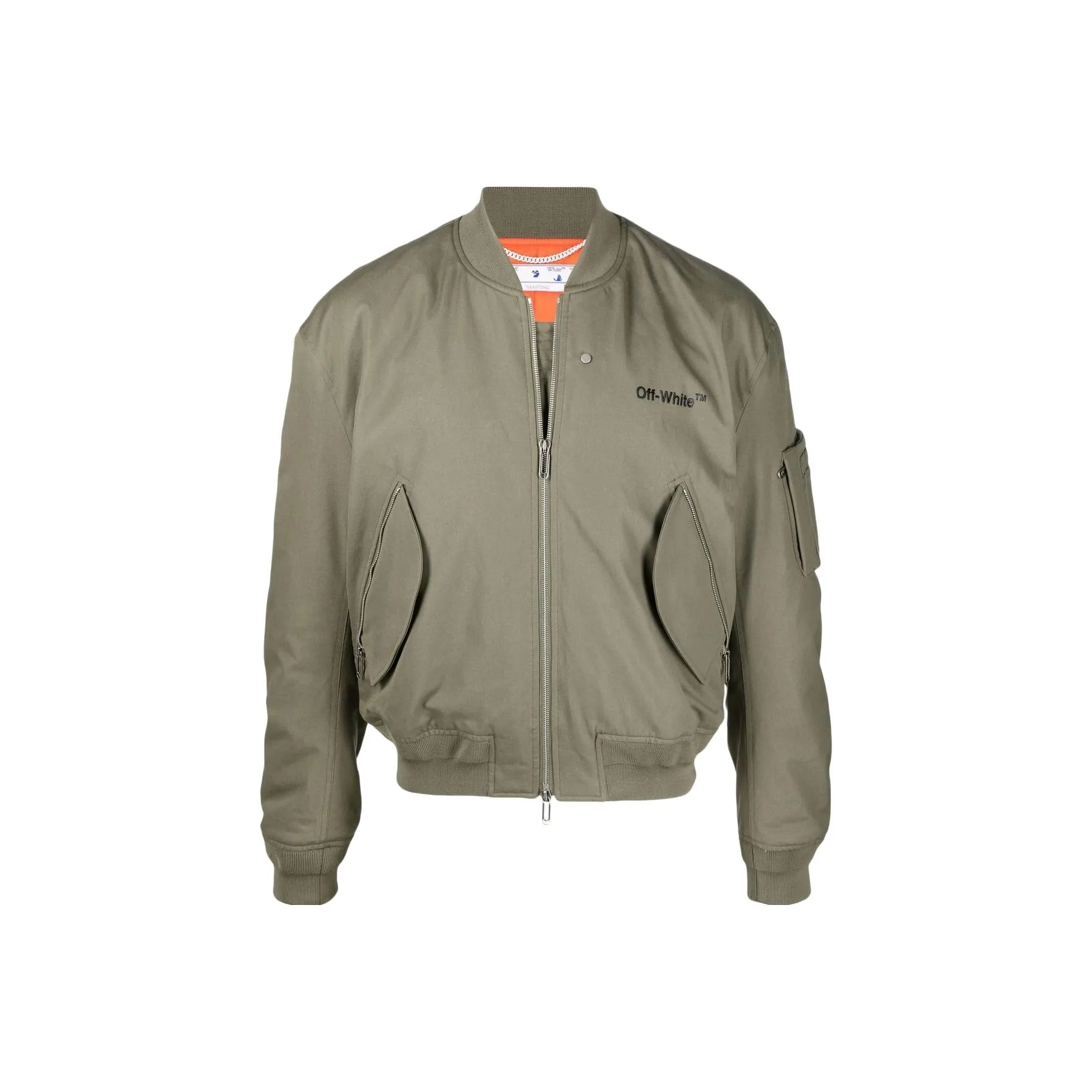 OFF WHITE Diag Stripe Bomber Jacket