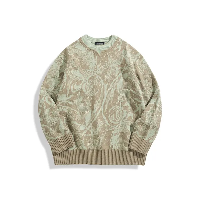 PEACEBIRD MEN Свитер Унисекс Зеленый