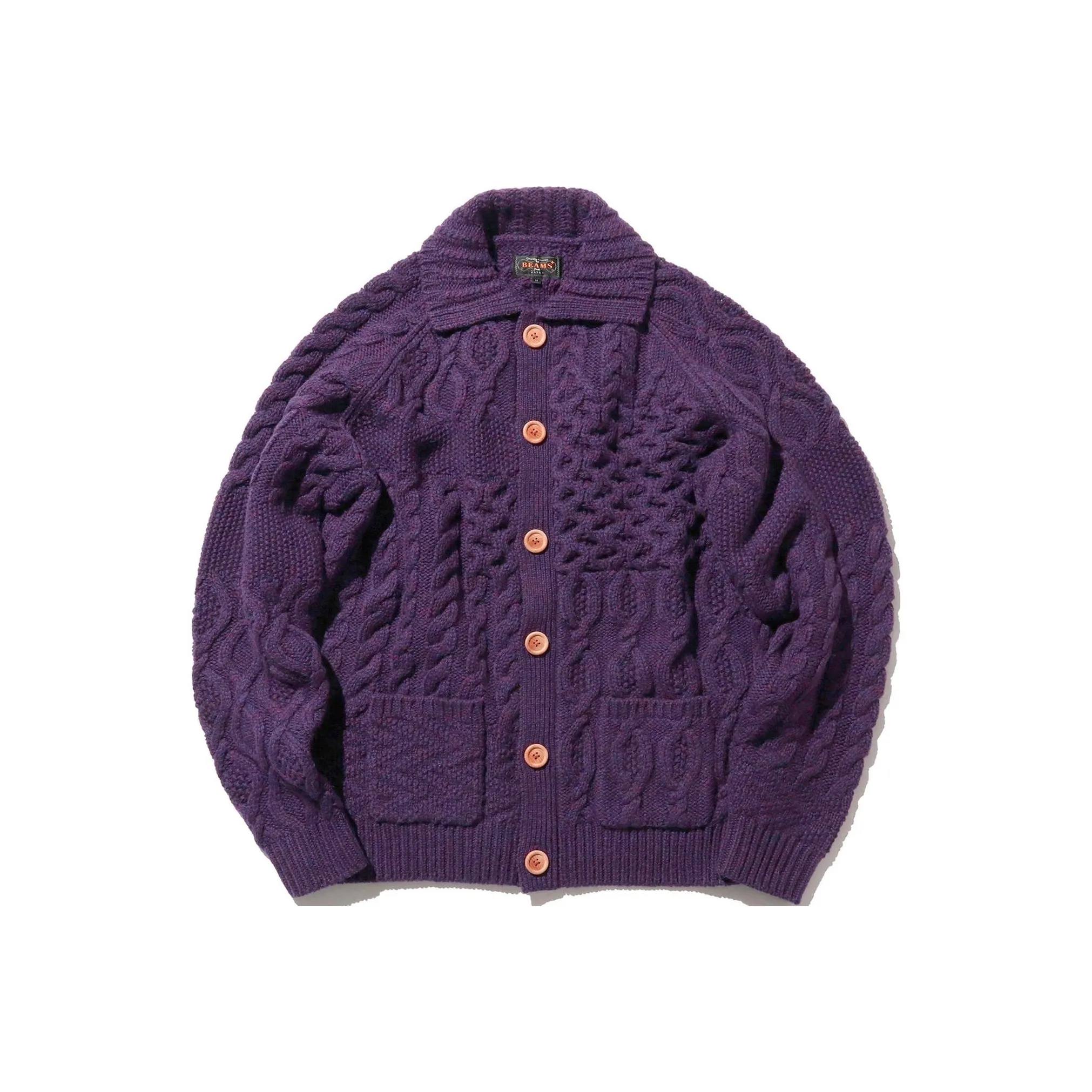 Beams PLUS Sweater Unisex Purple