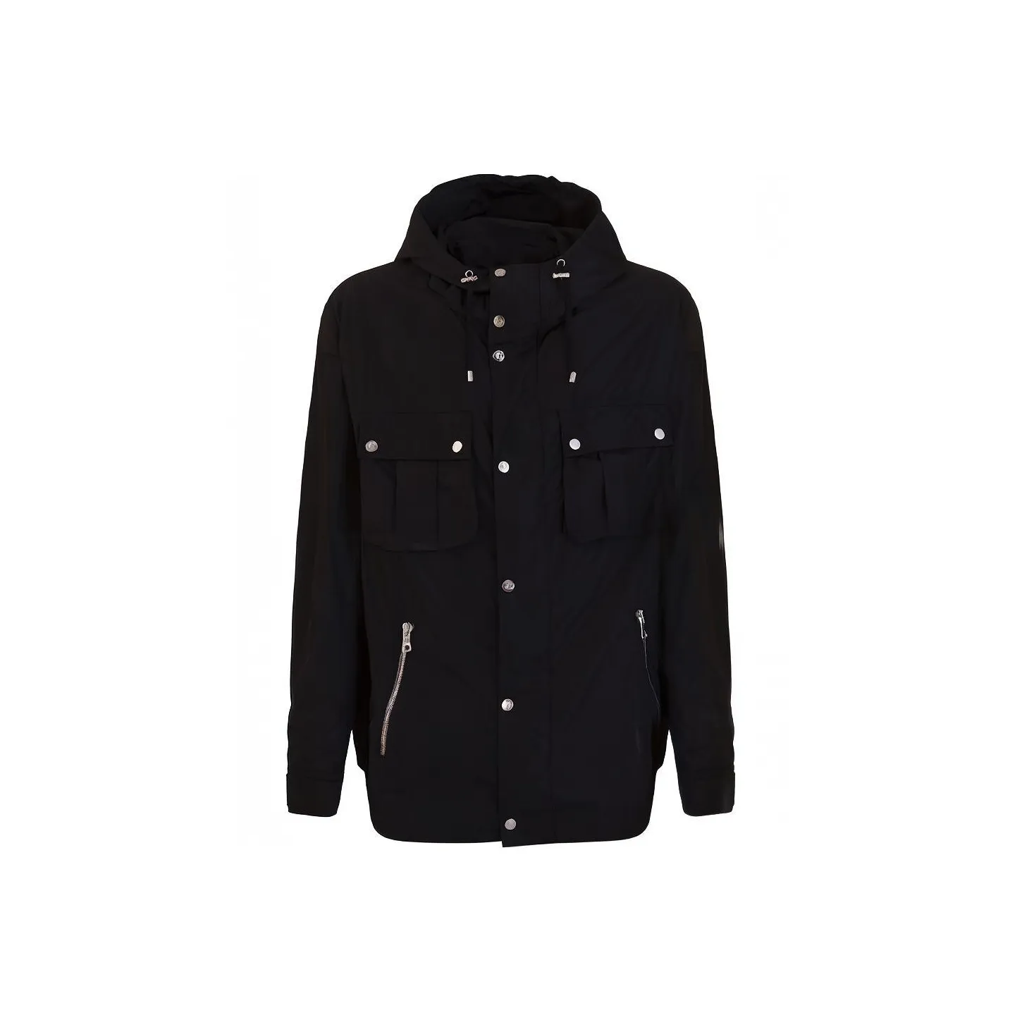 BALMAIN Pocket Detail Hooded Jacket