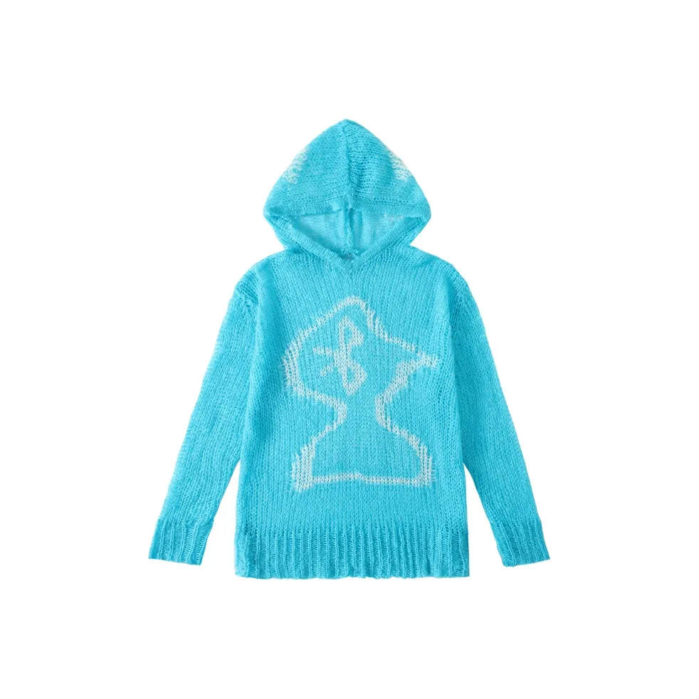 CONP Knitwear Unisex Lake Blue Hand Wash Or Laundry Bag