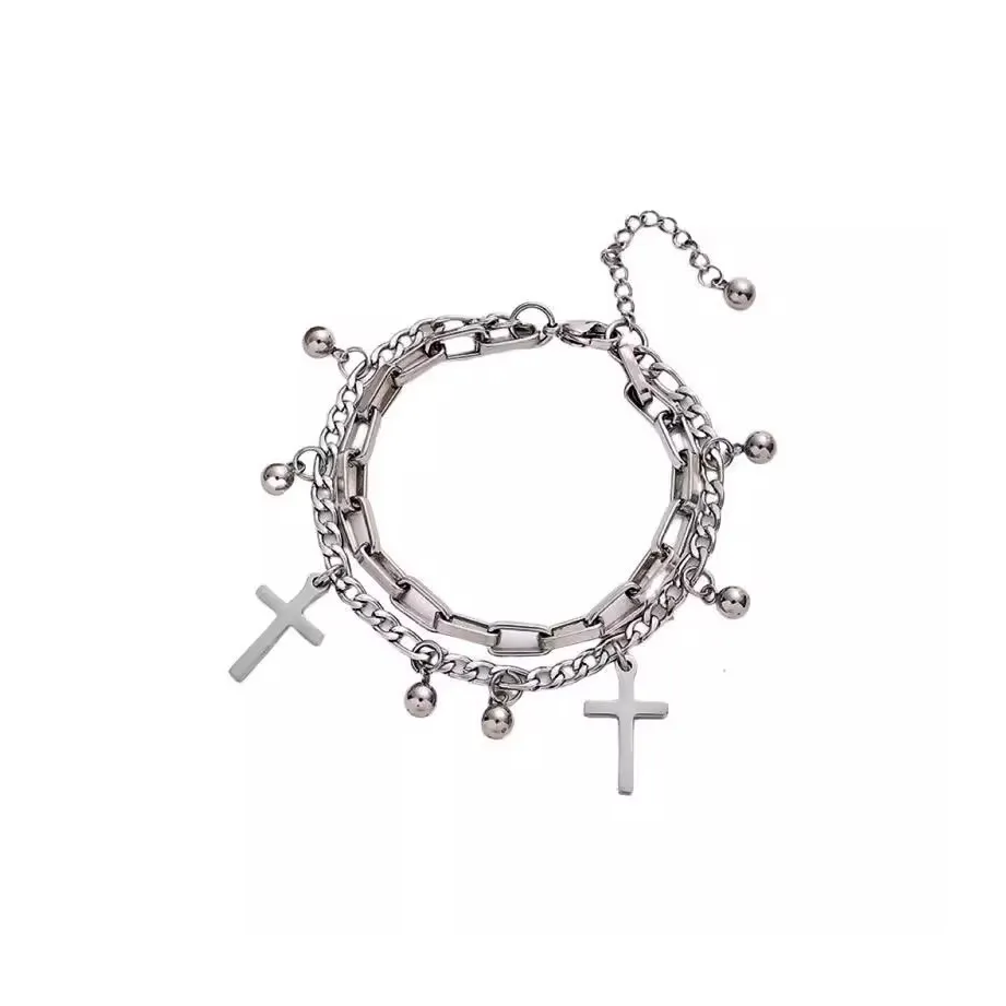 Regalrose Титановые Стальные Браслеты Женские Серебряные