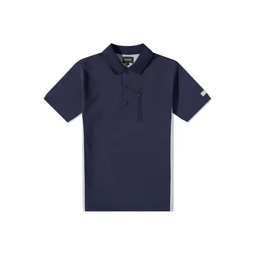 MANORS GOLF APPAREL Морской синий Мужское Поло