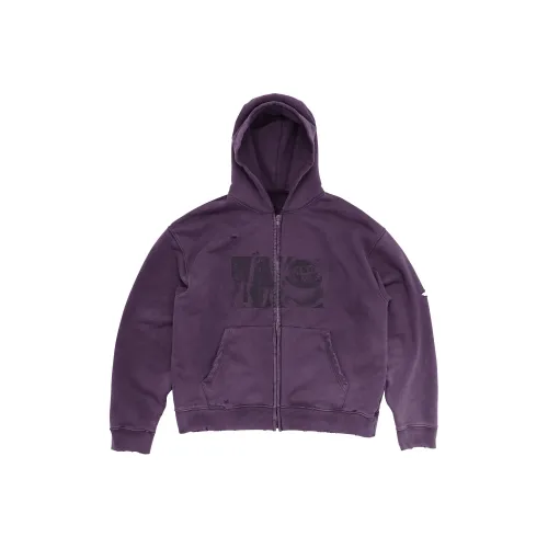 Far Archive FW24 Фиолетовый Унисекс Свитшоты