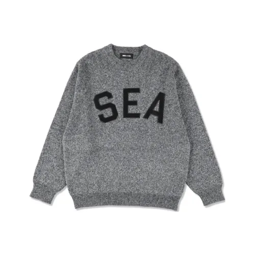 Wind And Sea Черный Унисекс Свитеры