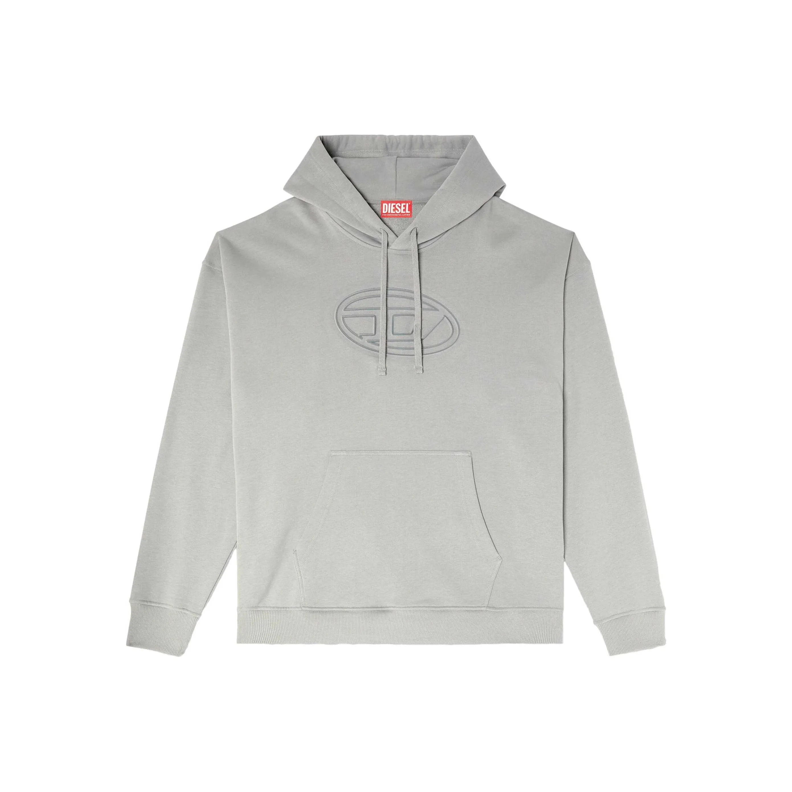 DIESEL Серый Мужской Свитшот