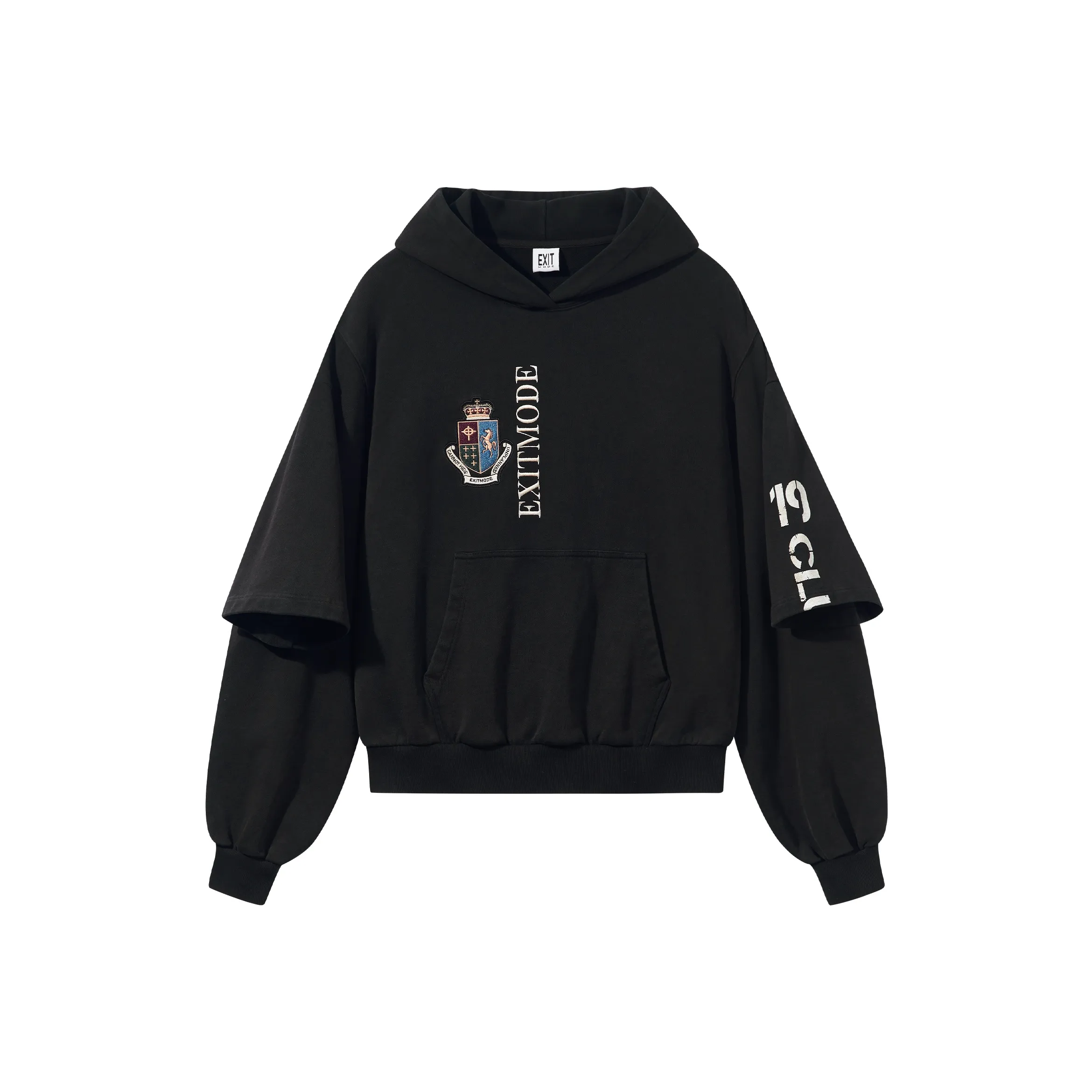 BLIND402 Черный Унисекс Свитшоты