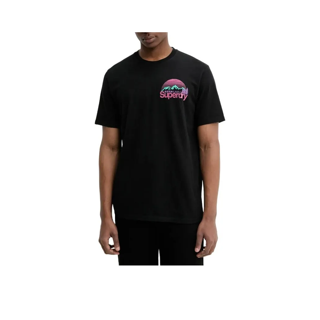 SUPERDRY T Shirts Men's Black