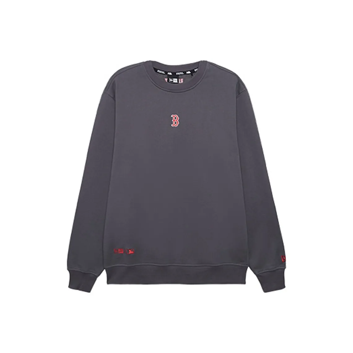 Boston Red Sox MLB Point Logo Dark Gray Sweatshirt