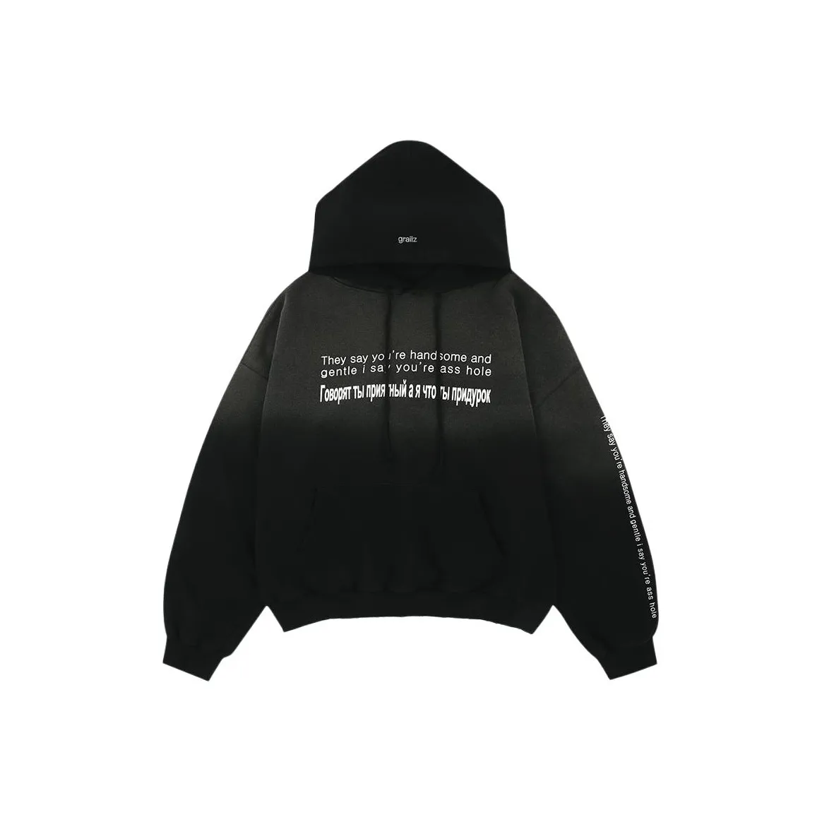 GRAILZ SS25 Черный Унисекс Свитшоты