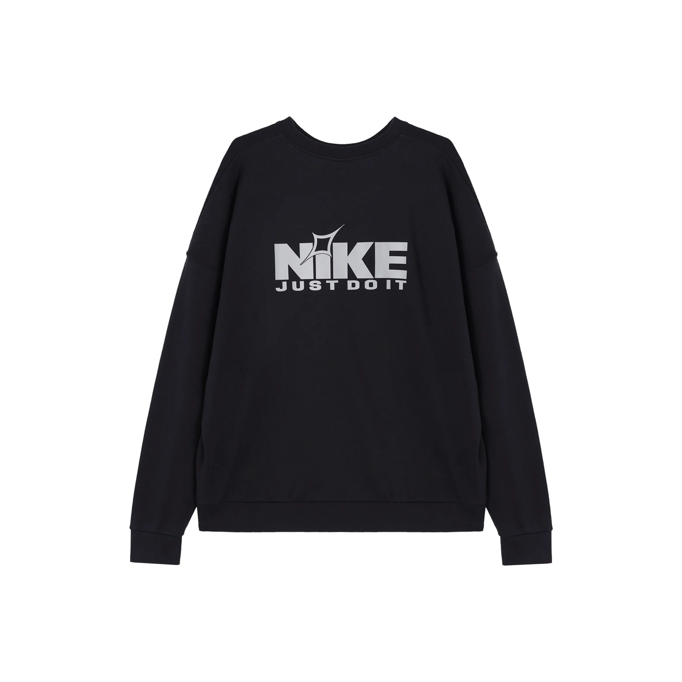 Nike Club Свитшот Мужской Черный Волчий Серый