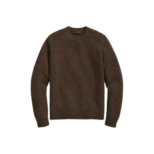Brooks Brothers Коричневый Мужские Свитеры
