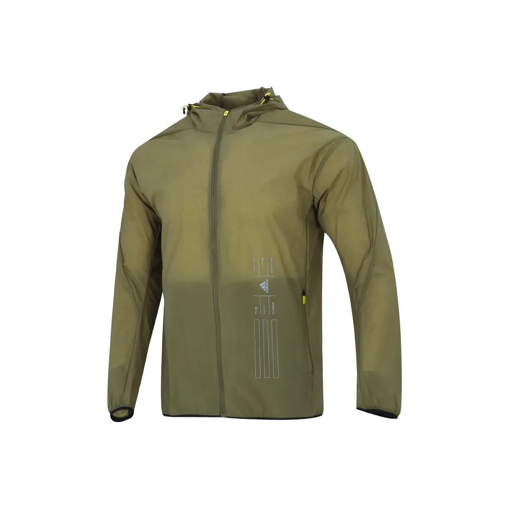 Adidas Куртка Мужская Темно-оливково-зеленая