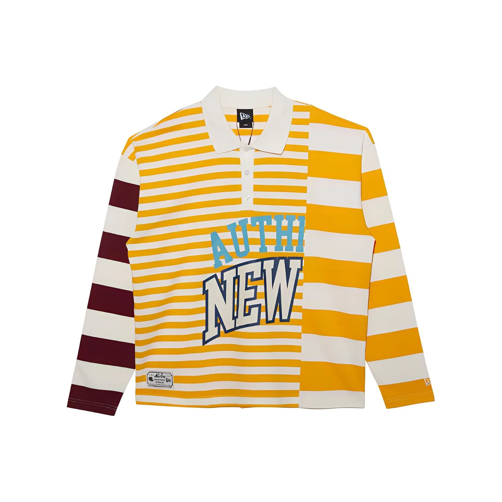 New Era Polo Shirts Unisex Yellow