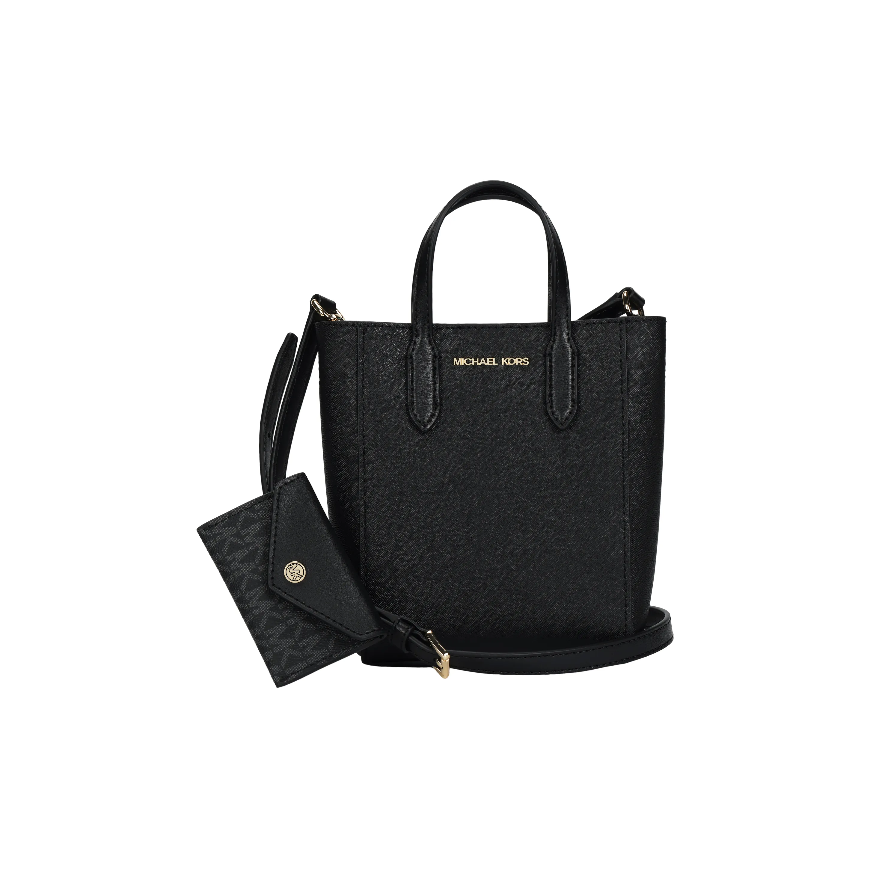 MICHAEL KORS Сумка через плечо из коровьей кожи мини-сумка женская черная