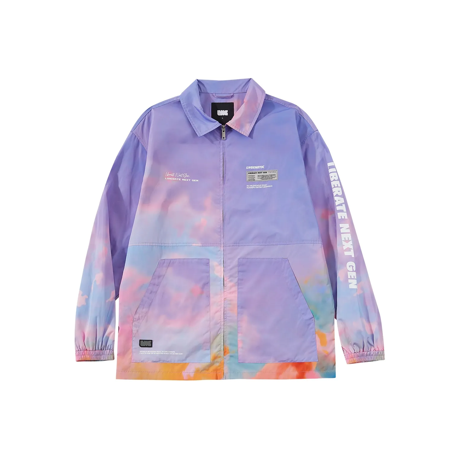 LNG Фиолетовый Унисекс Куртки