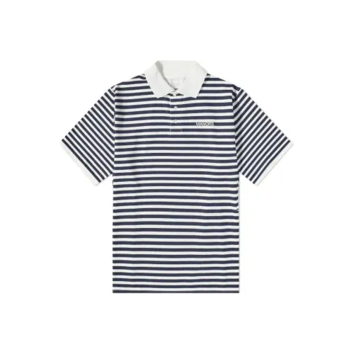 MANORS GOLF APPAREL Черное мужское поло