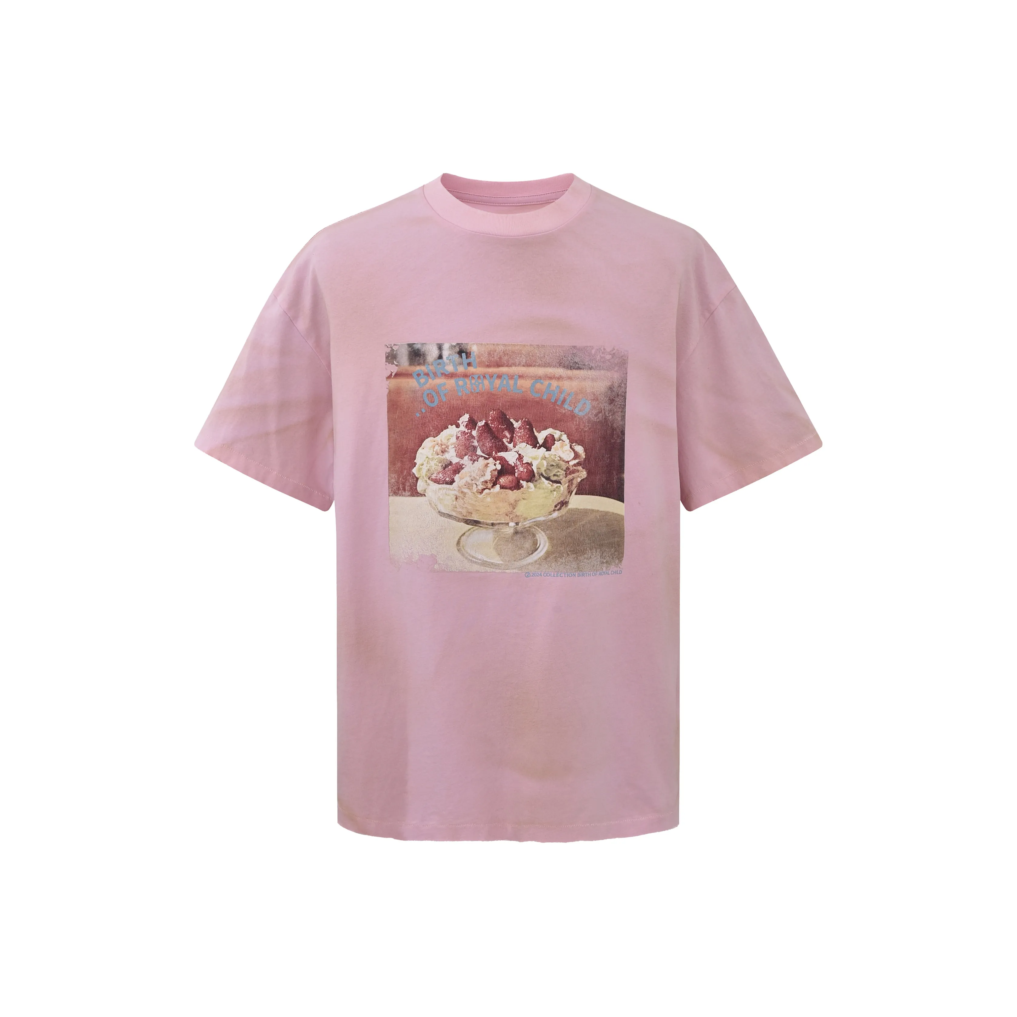BIRTH OF ROYAL CHILD T-Shirt Унисекс Грязно-розовый