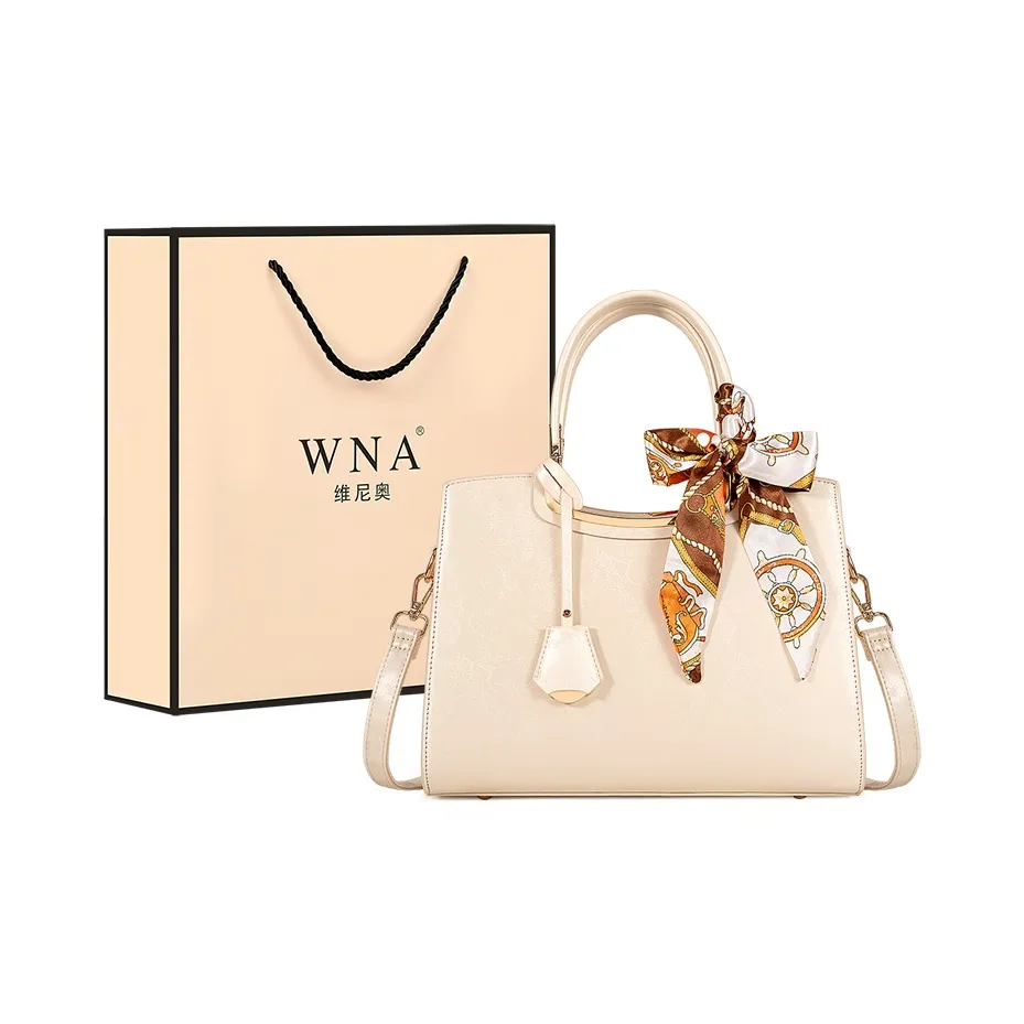 Vigno Сумка из синтетической кожи одно плечо через плечо стандартная женская белая