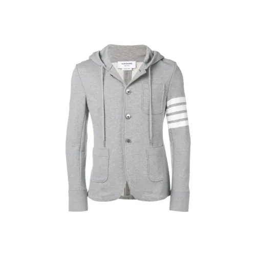 THOM BROWNE Серый Мужские Куртки