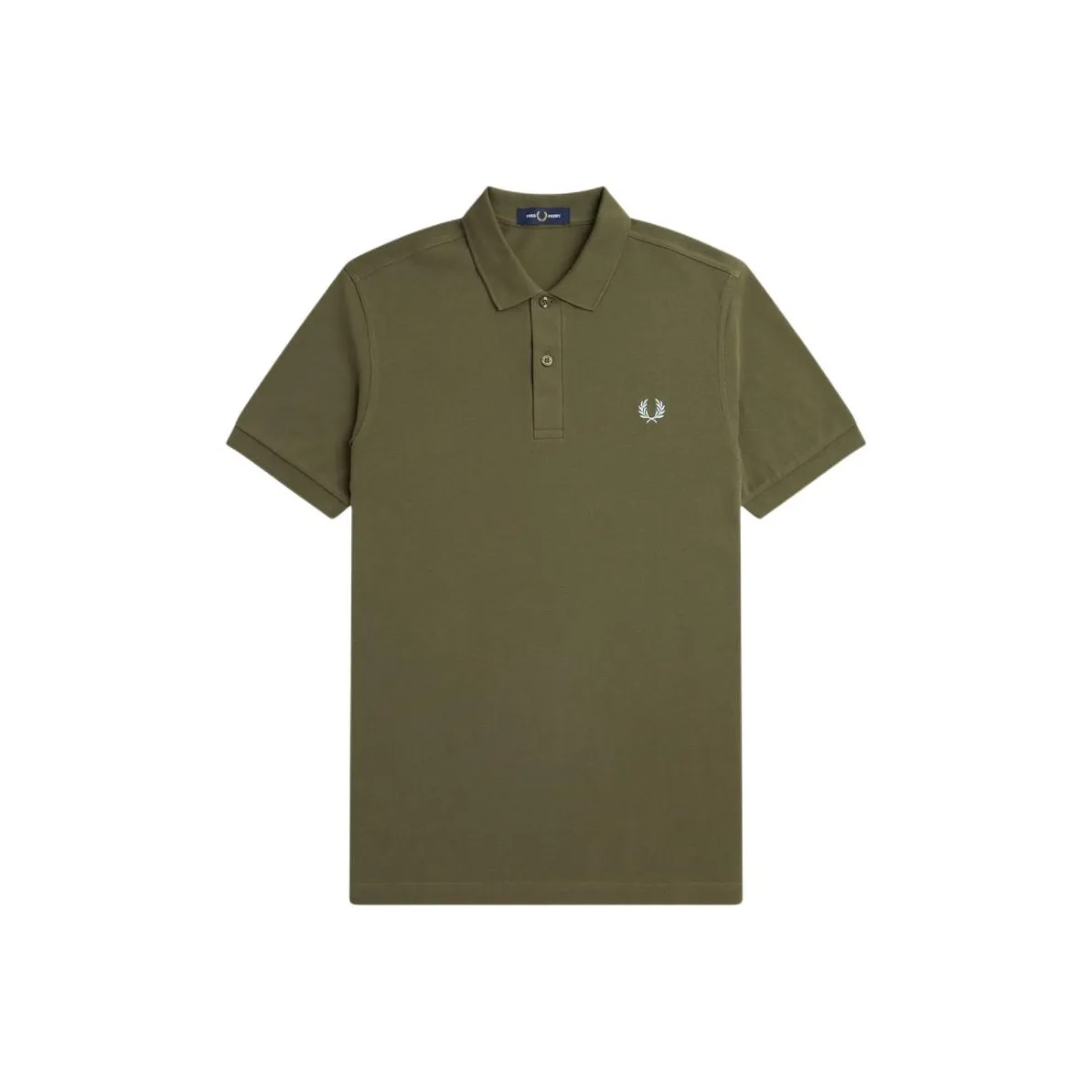 FRED PERRY Поло Мужское Зеленое