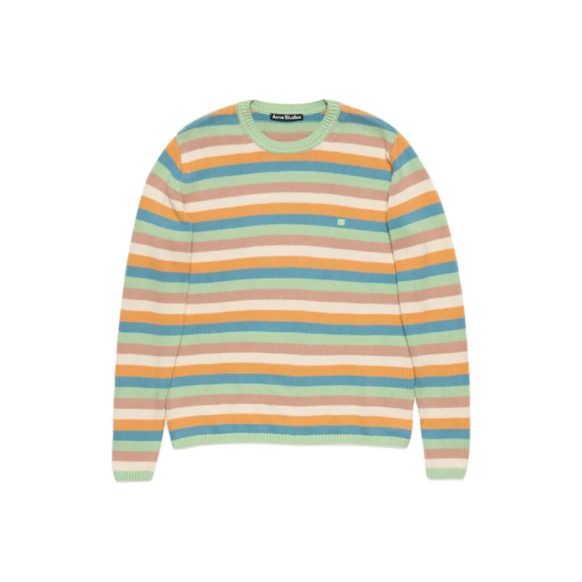 ACNE STUDIOS 2024 Осенне-зимняя коллекция Трикотаж Унисекс Мятно-зеленый Многоцветный