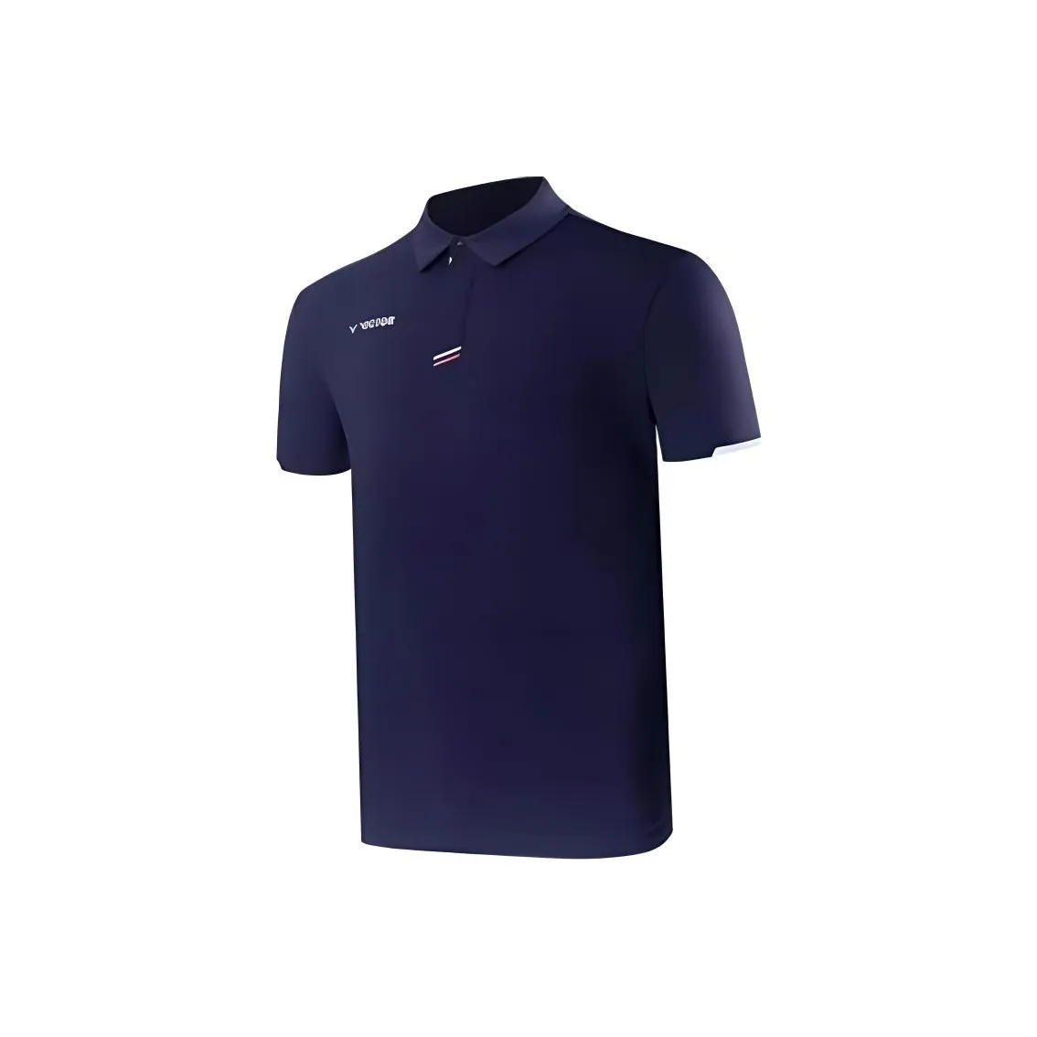 Victor Поло Унисекс Черный Синий Драгоценный камень