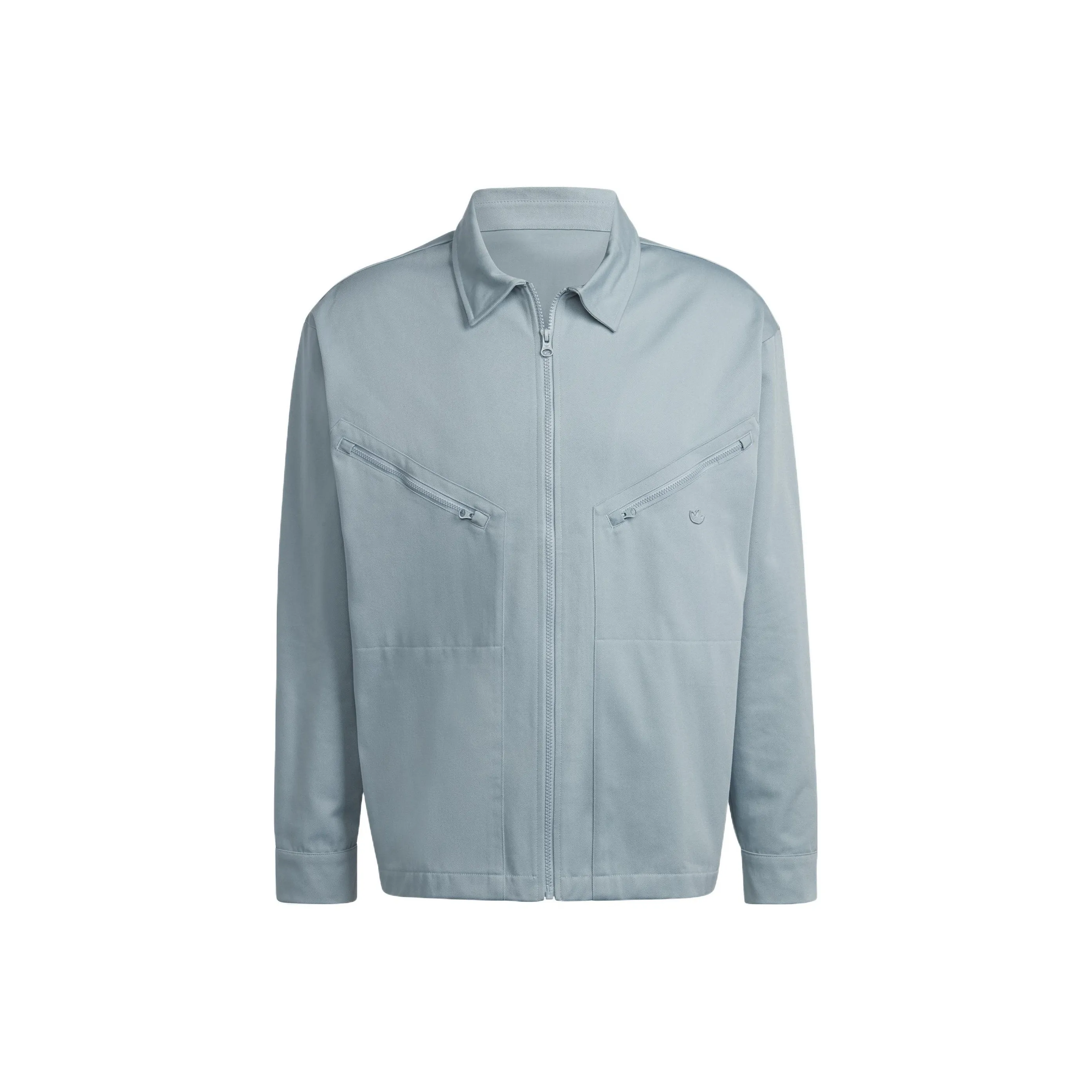 Adidas Originals Куртка Мужская Светло-Серого Цвета