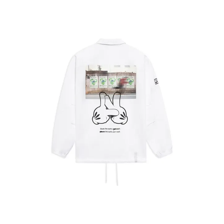 LiNing x OG_SLICK Skateboard Jacket Men's White