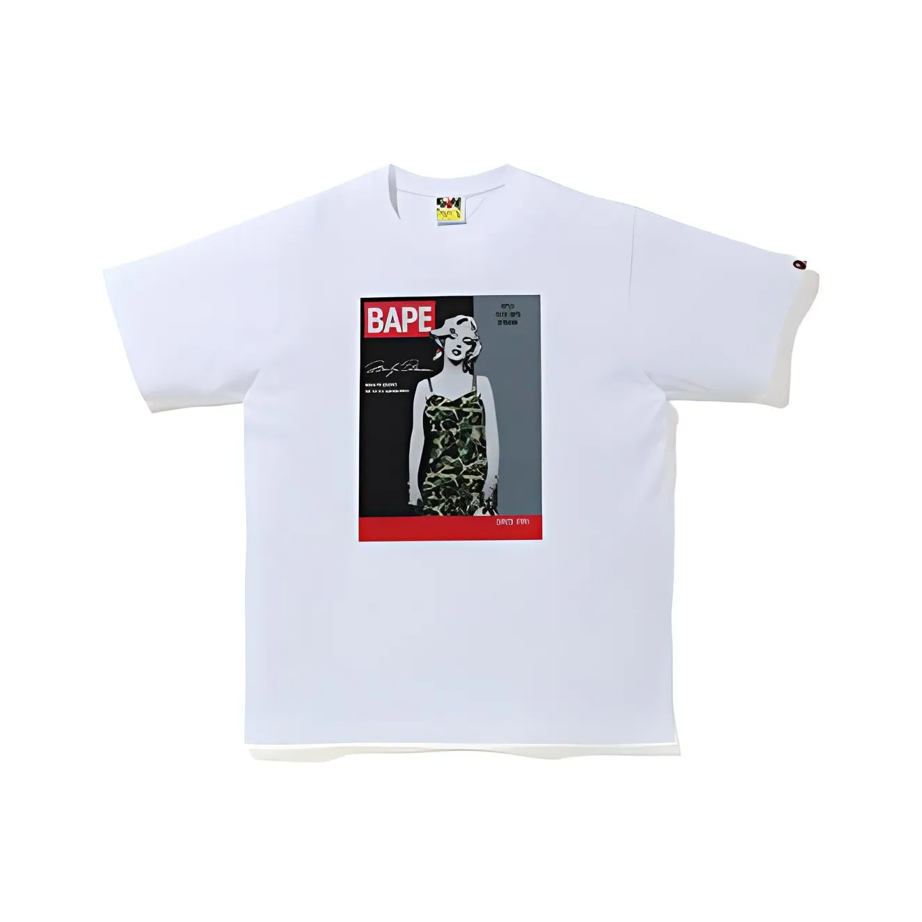Bape A BATHING APE X Marilyn Monroe Magazine Tee
