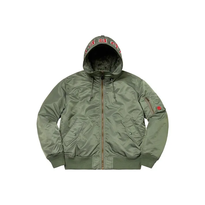 long-sleeve zip-up hoodie