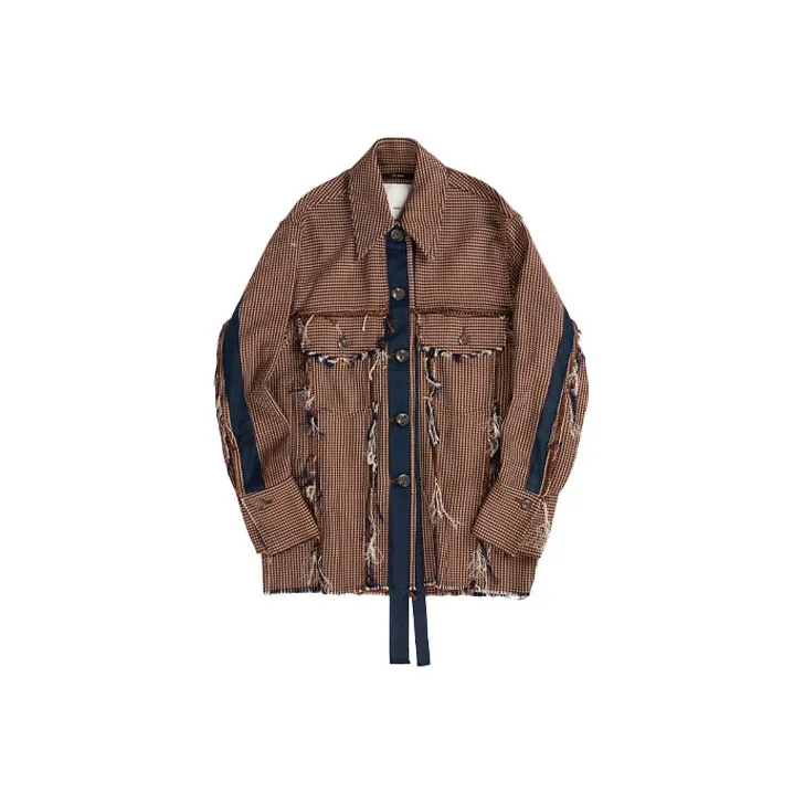 SONG FOR THE MUTE Jackets Unisex Brown