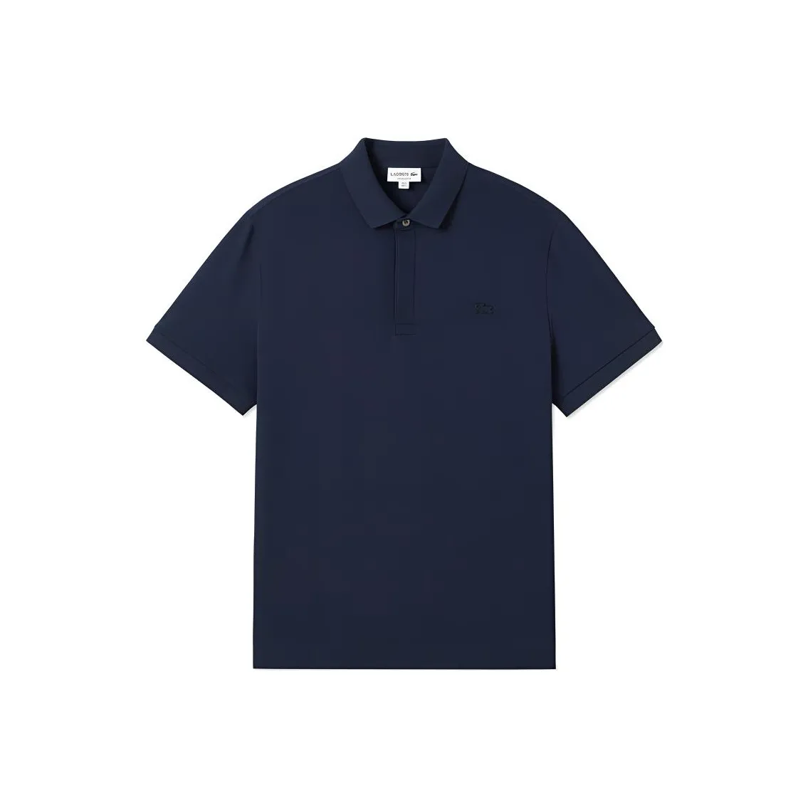 Мужская поло LACOSTE Collaboration темно-синего цвета