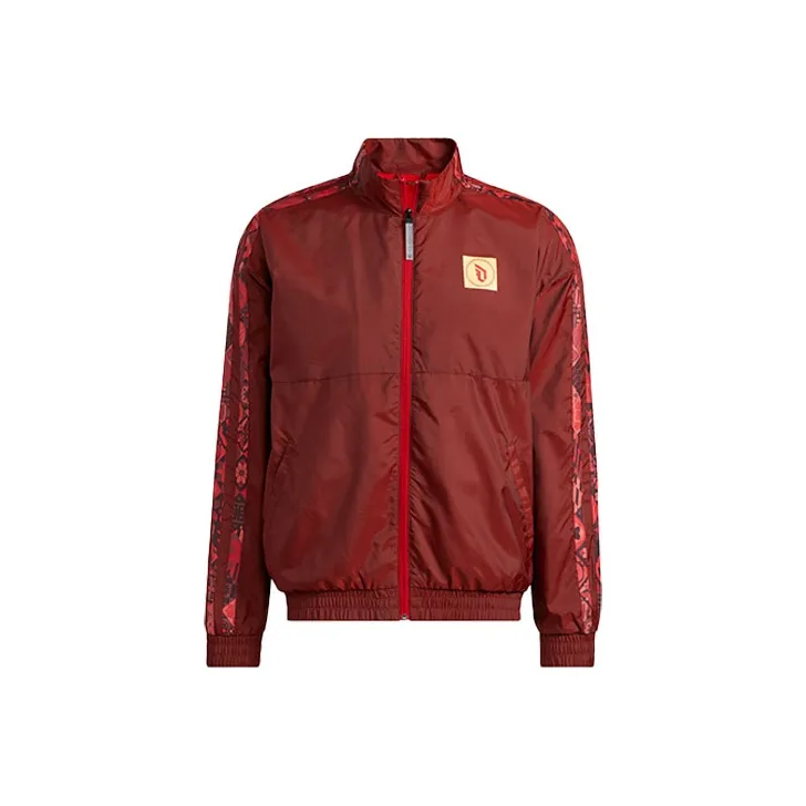 Adidas Red Men's Jackets Адидас Красный Мужские Куртки